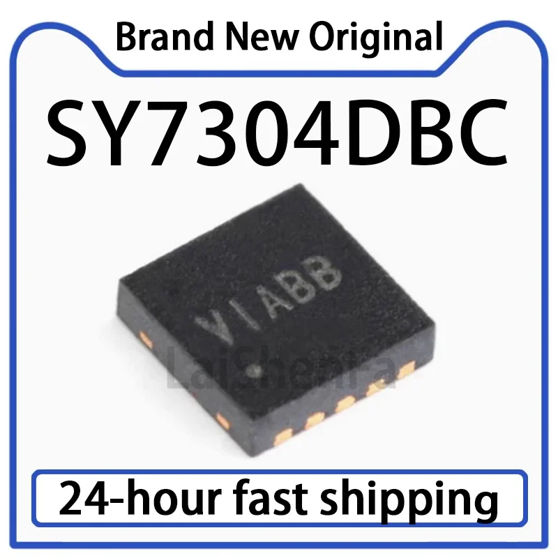 5PCS SY7304DBC Silk Screen VI DFN-10 33V, 4A, 1MHz Boost Regulator Chip in Stock