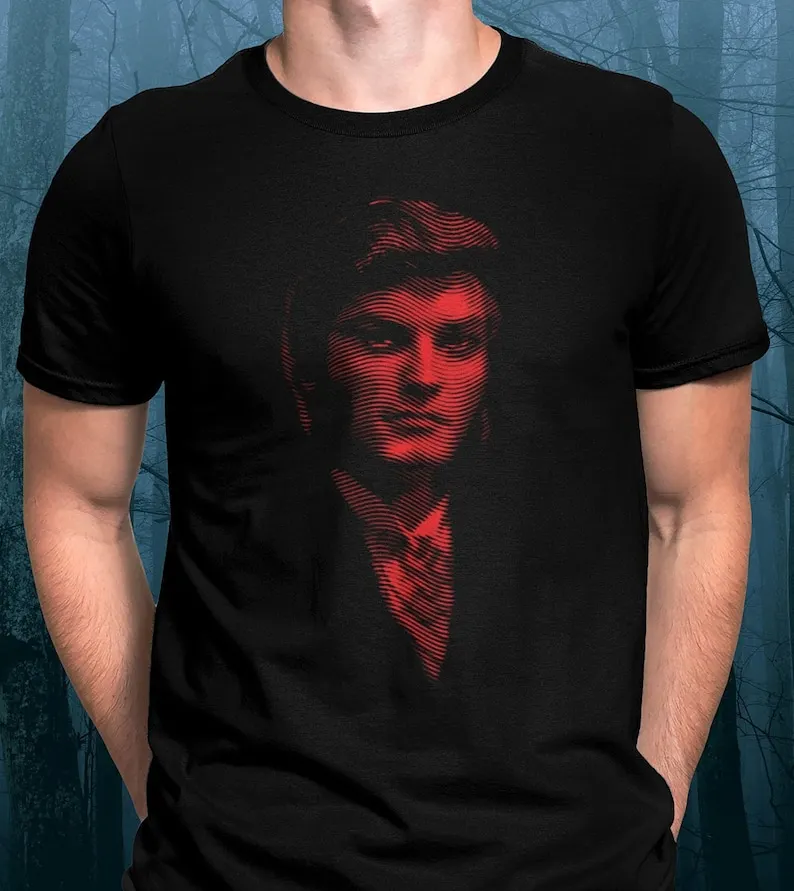 Quentin Collins Shirt Dark Shadows Tee Classic Horror Gothic Tshirt Werewolf Apparel Collinwood Show Shirt Collinsport Goth