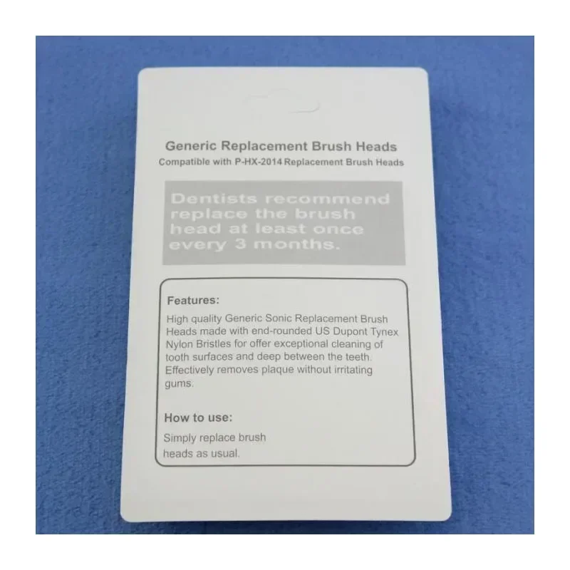 رؤوس فرشاة أسنان كهربائية بديلة ، مناسبة لفيليبس HX1620 ، HX1630 ، HX1610 ، 4 في اللوت
