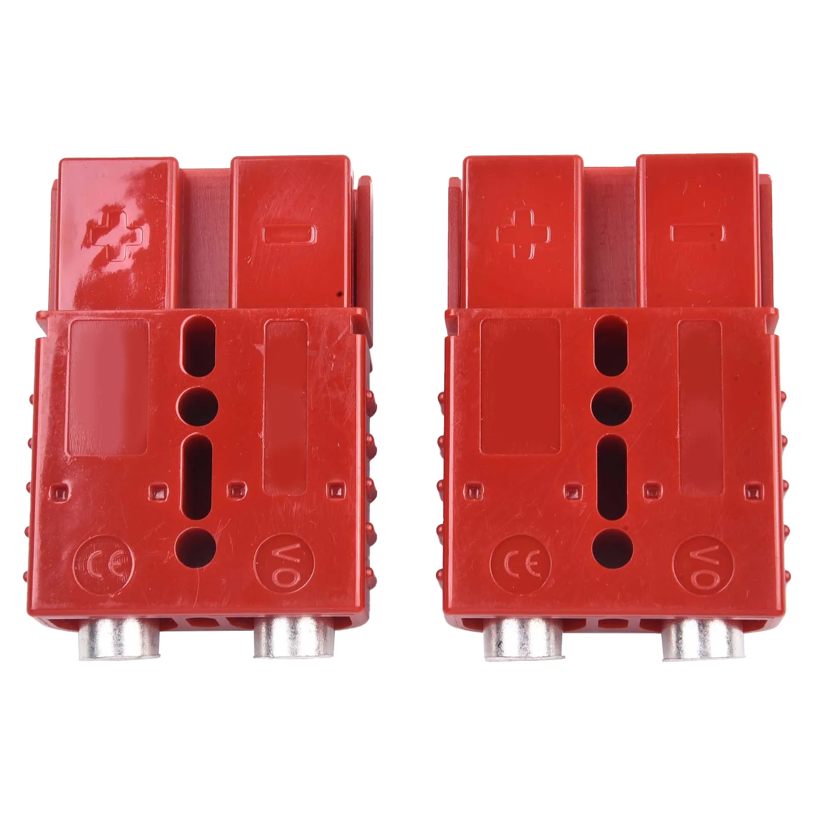 2X 120AMP High Performance Connector  Suitable for Yachts  RVs  Fire Rated UL94 V0  Protect Your Battery  Grey or Red  2 Pieces