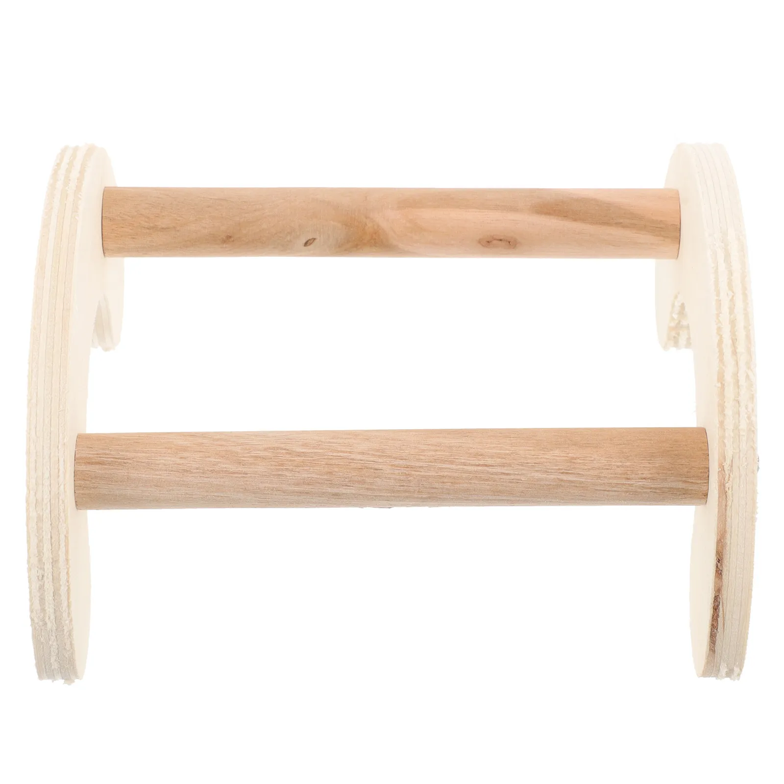 Wooden Bird Perch Stand for Chickens Parrots Parakeets Roosting Resting Exploring Comfortable Height Safe Bite-Resistant Farm