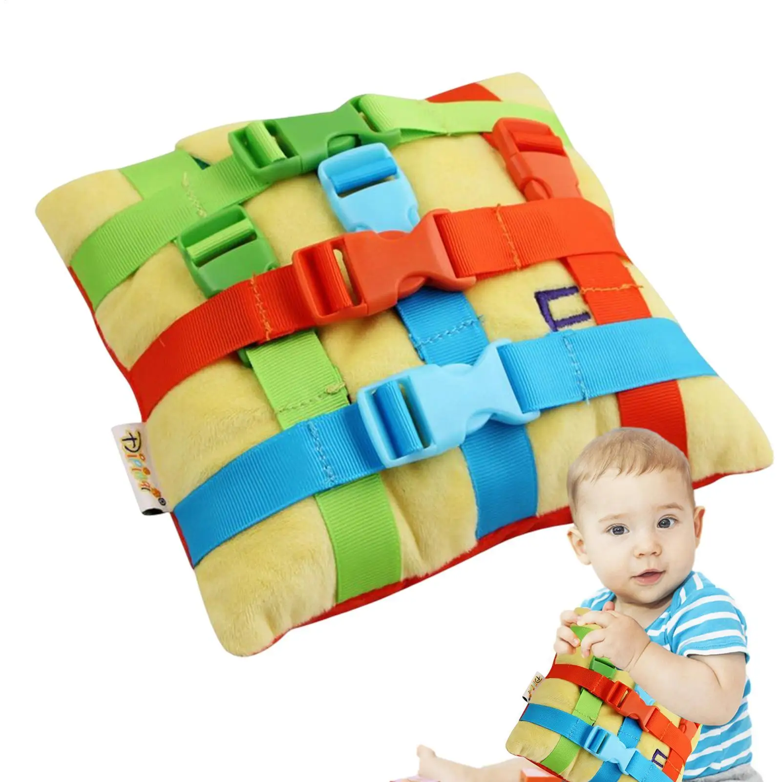 1set Kids Early Educational Color Matching toys Basic Life Skill Training Birthday Buckle Baby Montessori Toys