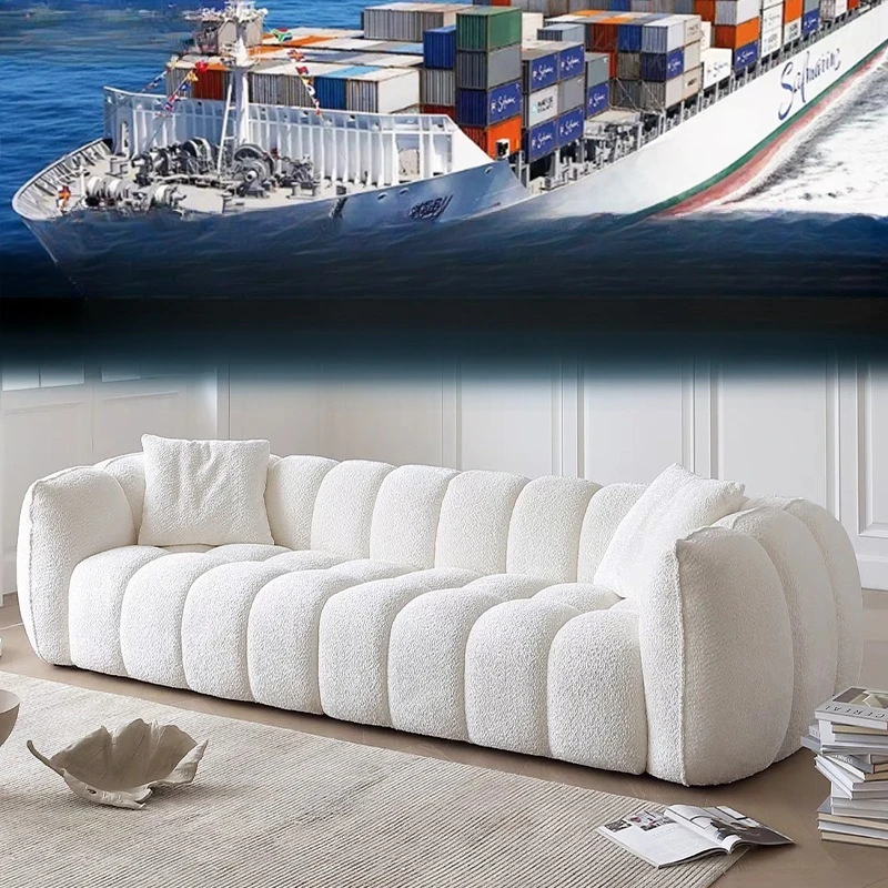 Vacuum Packed Cross Border Pumpkin Sofa Full Sponge High Density for Hotel Rest Area