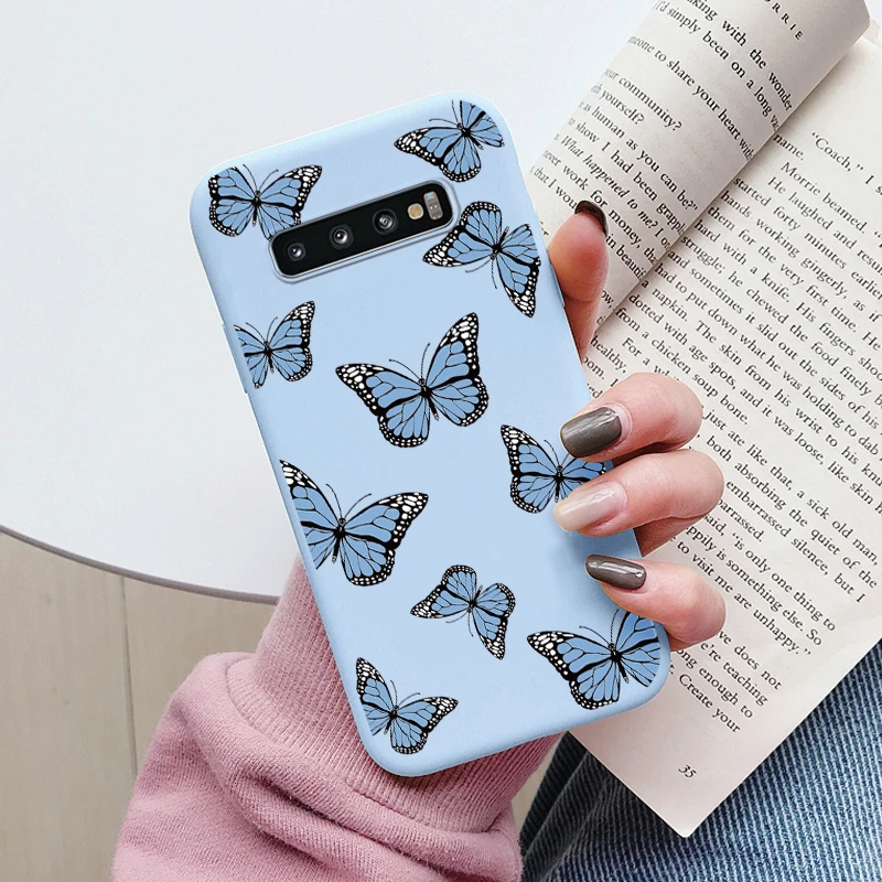 Fall Für Samsung Galaxy S10 S10 Plus S10E Telefon Abdeckung Nette Cartoon Candy Gemalt Weiche TPU Coque Für Samsung S10 s10 + S10E Funda – Detail 27