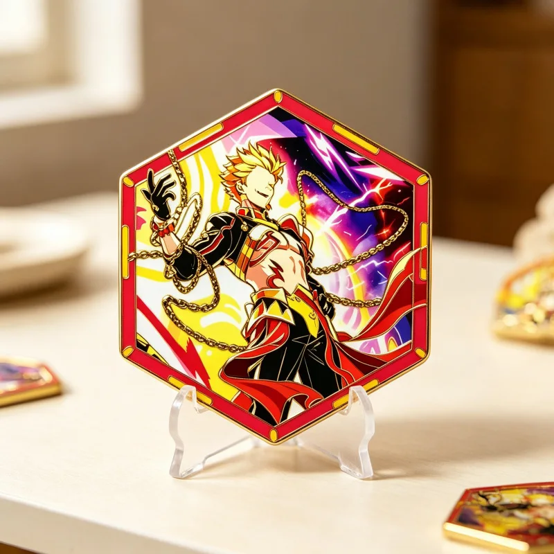 Honkai：Star Rail Himeko Aventurine Badges Cosplay Anime Fate Gilgamesh Tohsaka Rin Pins Cartoon Archer Halloween Party Props