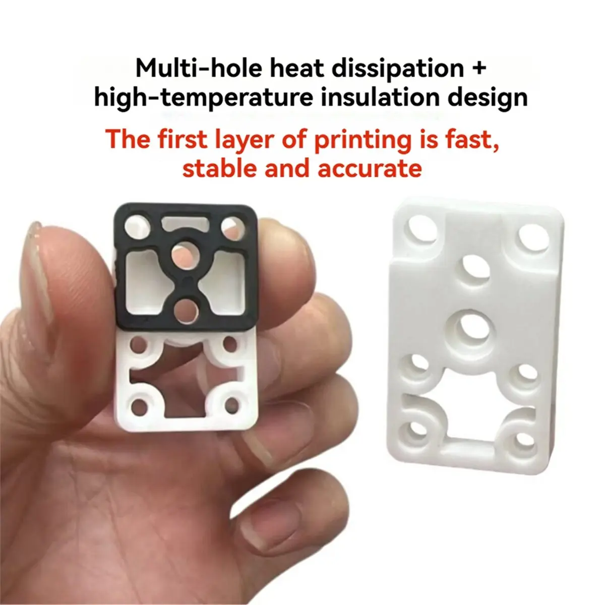 For A1/A1 Mini Hotend Heating Assembly Upgrade Ceramic Zirconia for A1 Mini Hotend Mounting Kit