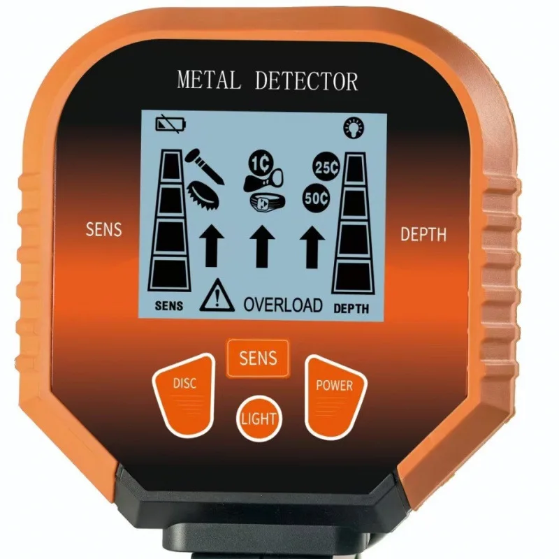 

MD4050 Safety Inspection Outdoor Treasure Hunting Metal Inspection LCD Entertainment Underground Metal Detector