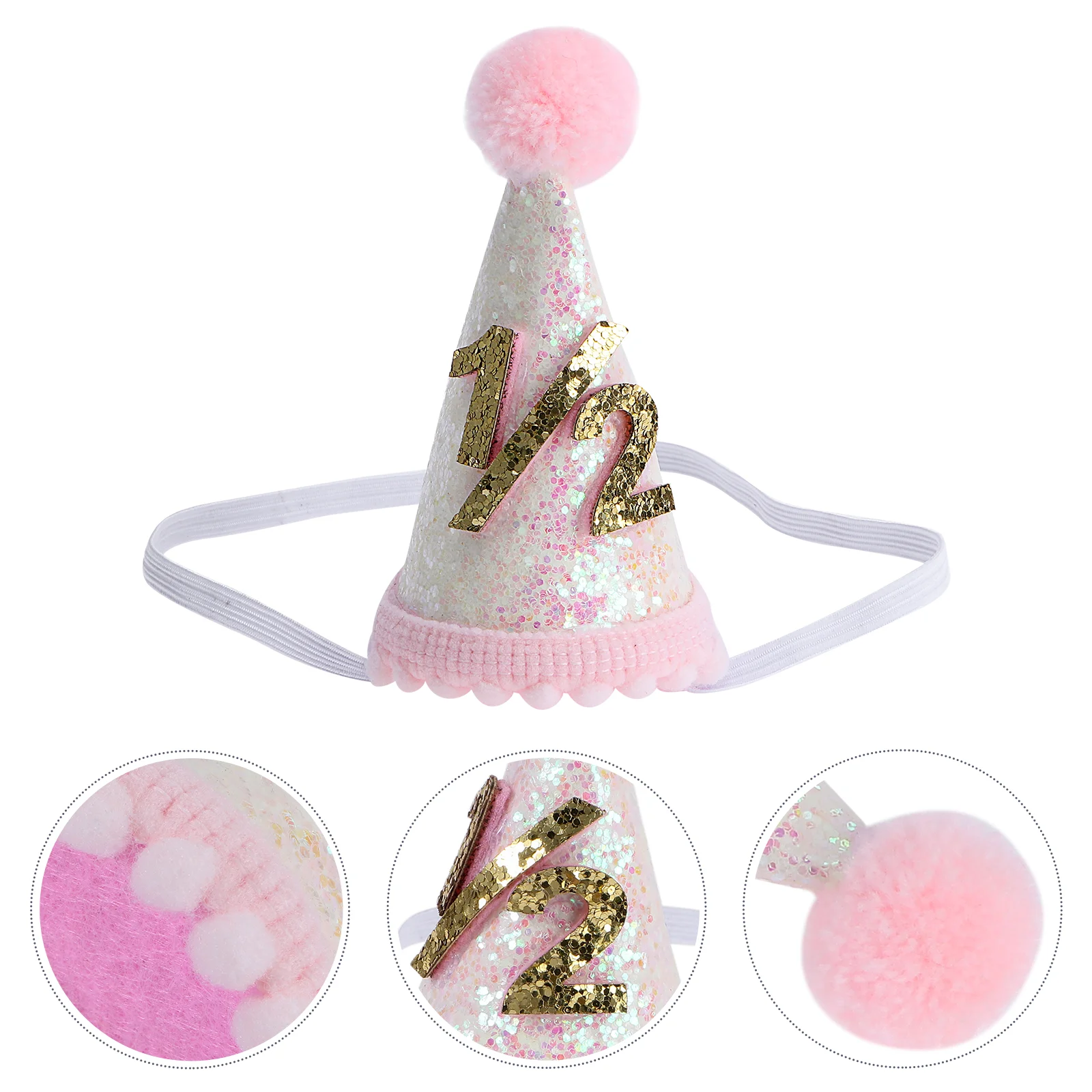 Birthday Party Hat Props Sweet Kid Children Head Band Baby Headbands Lovely Novel Headgear