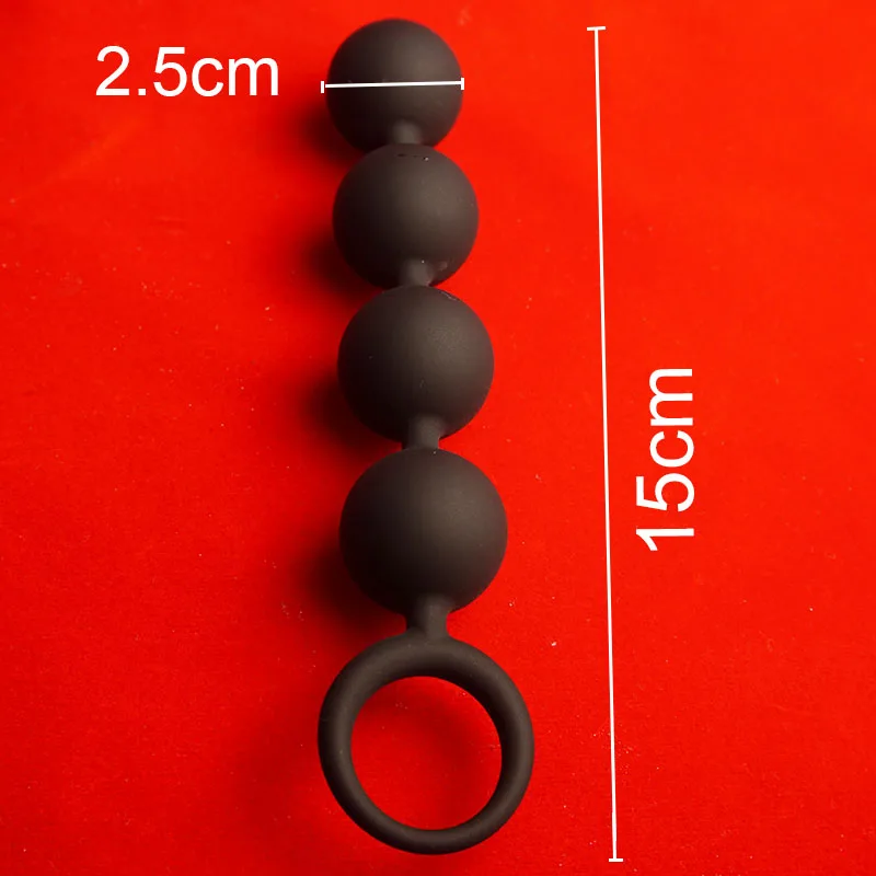 Silicone Anal Beads Balls Sex Toys,Analplug Buttplug Butplug,Butt Ass Plugs Training Trainer Diator