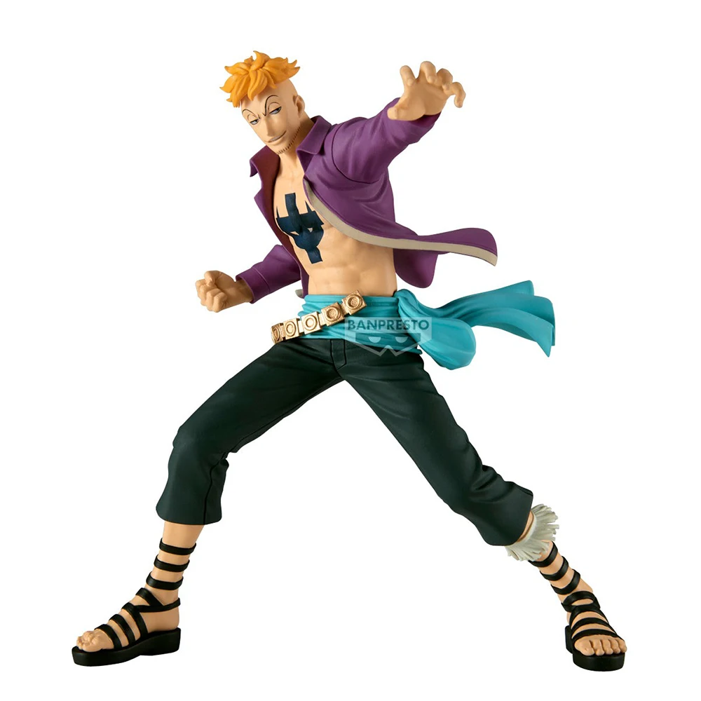 Przedsprzedaż Oryginalna kolekcja rekordów bojowych Banpresto One Piece Jozu Portgas.d.ace Marco Vista Anime Collection Model Zabawki Figurka