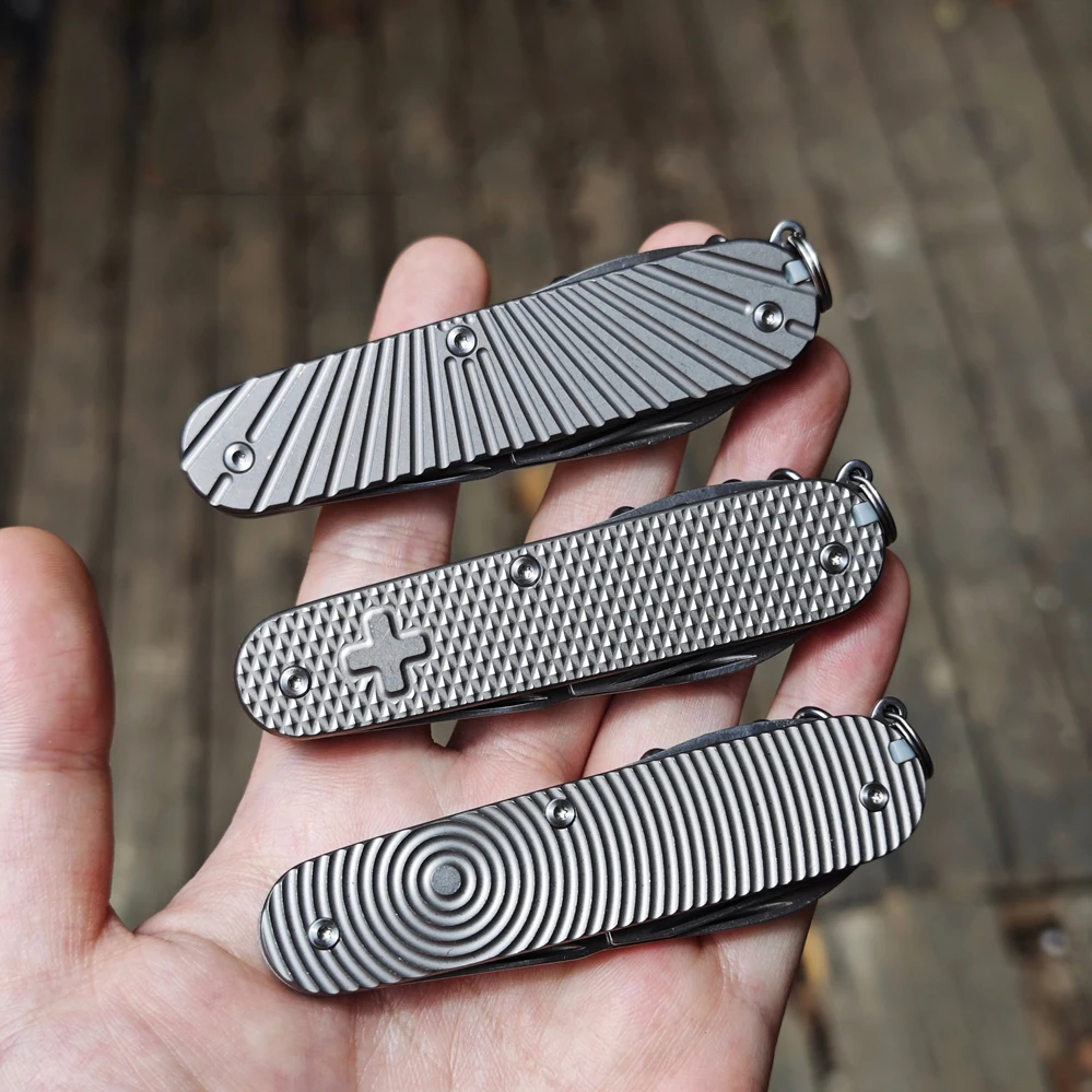 

EDC складной нож с ручкой из титанового сплава для резки бумаги, распаковка, карманные инструменты для кемпинга, уличные инструменты