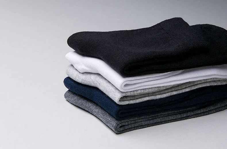 6 Paar Herrensocken aus 100 % Baumwolle, Schwarz, Weiß, Grau, Business-Männer, Röhrensocken, weich, atmungsaktiv, Frühling und Sommer, für Herrensocken in Übergröße – Detail 9