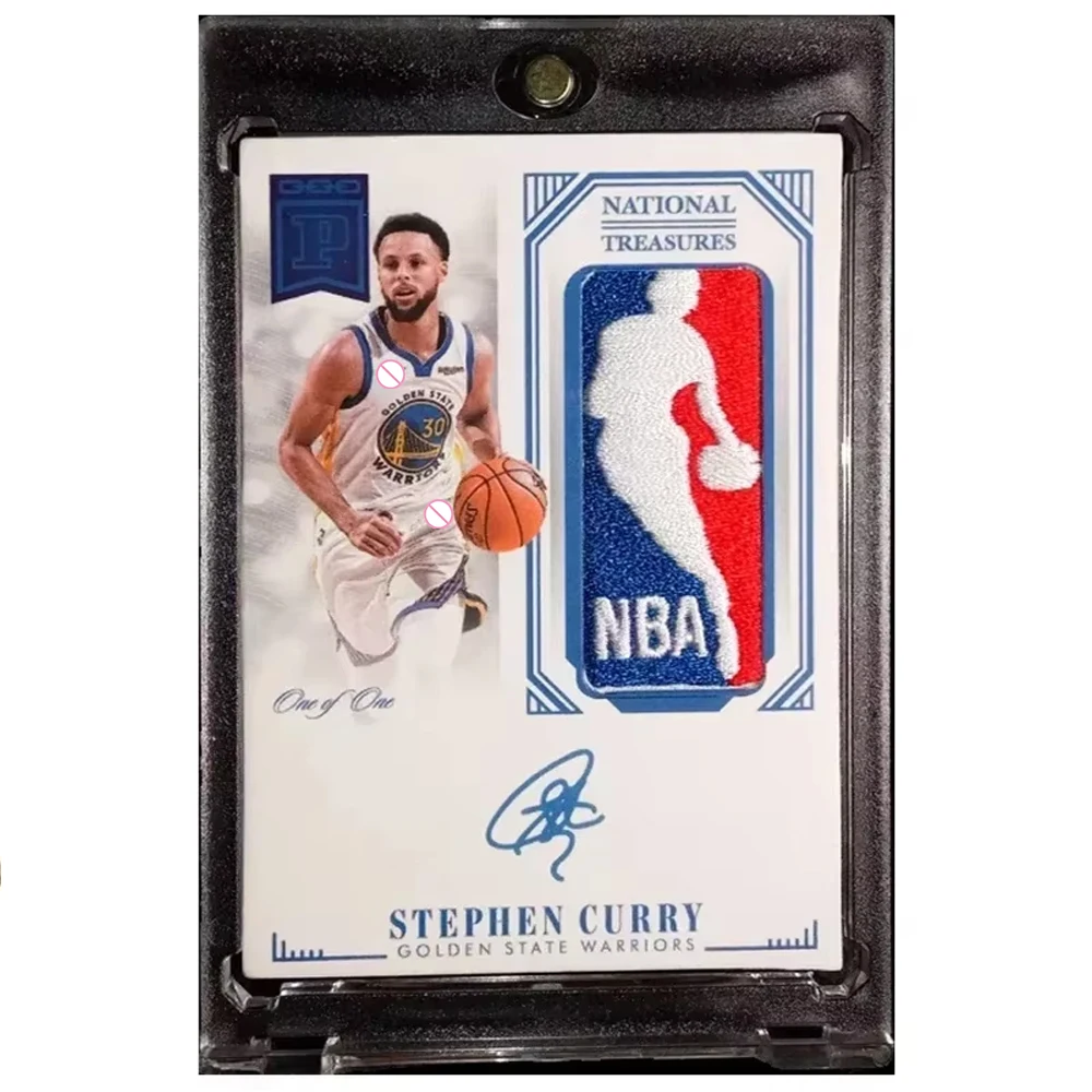 Panini star card NBA World Cup Stephen Curry DIY DIY 4PCS/SET Basketball embroidery material card Boy Christmas birthday present