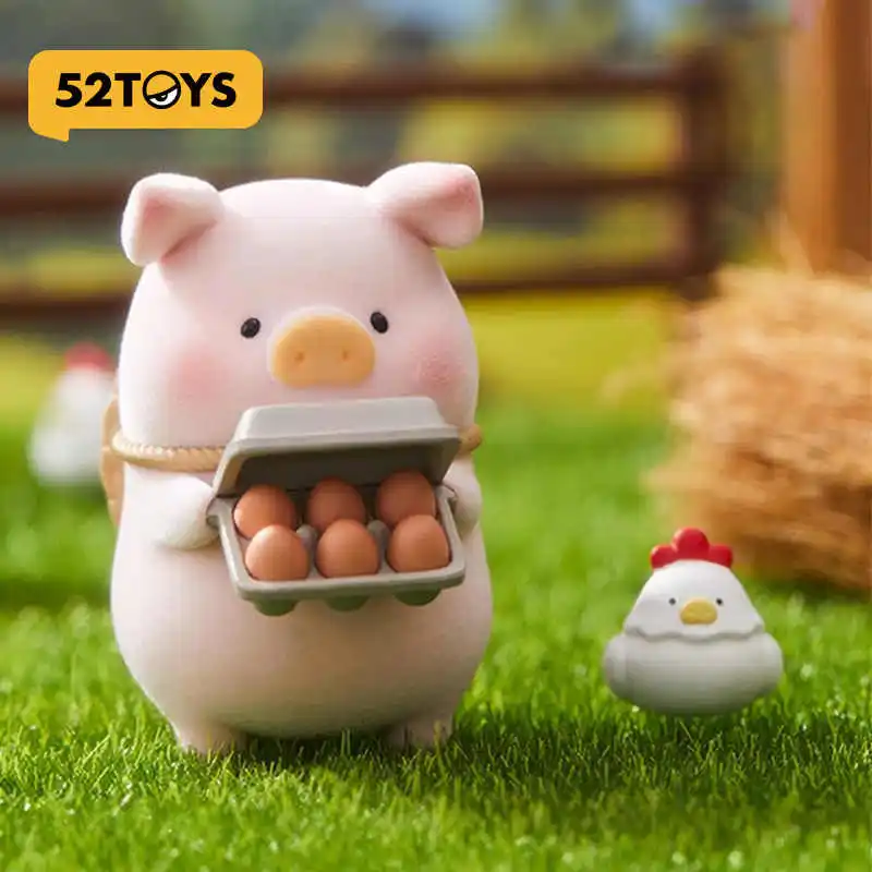 

Консервированная свинья LuLu Farm, слепая коробка, модная игрушка, фигурка, модная игрушка, подарочный орнамент