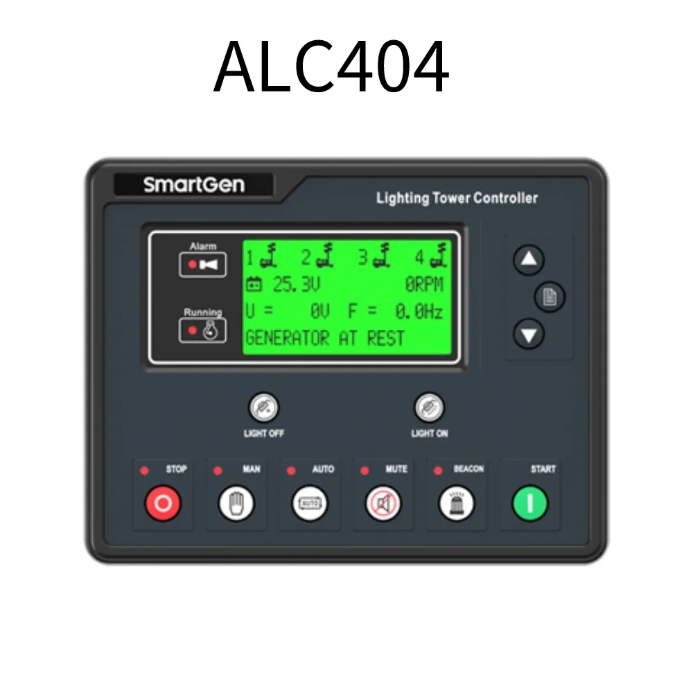 SmartGen ALC404 Lighting Tower Controller Suits for Both AC and DC Light Tower Set