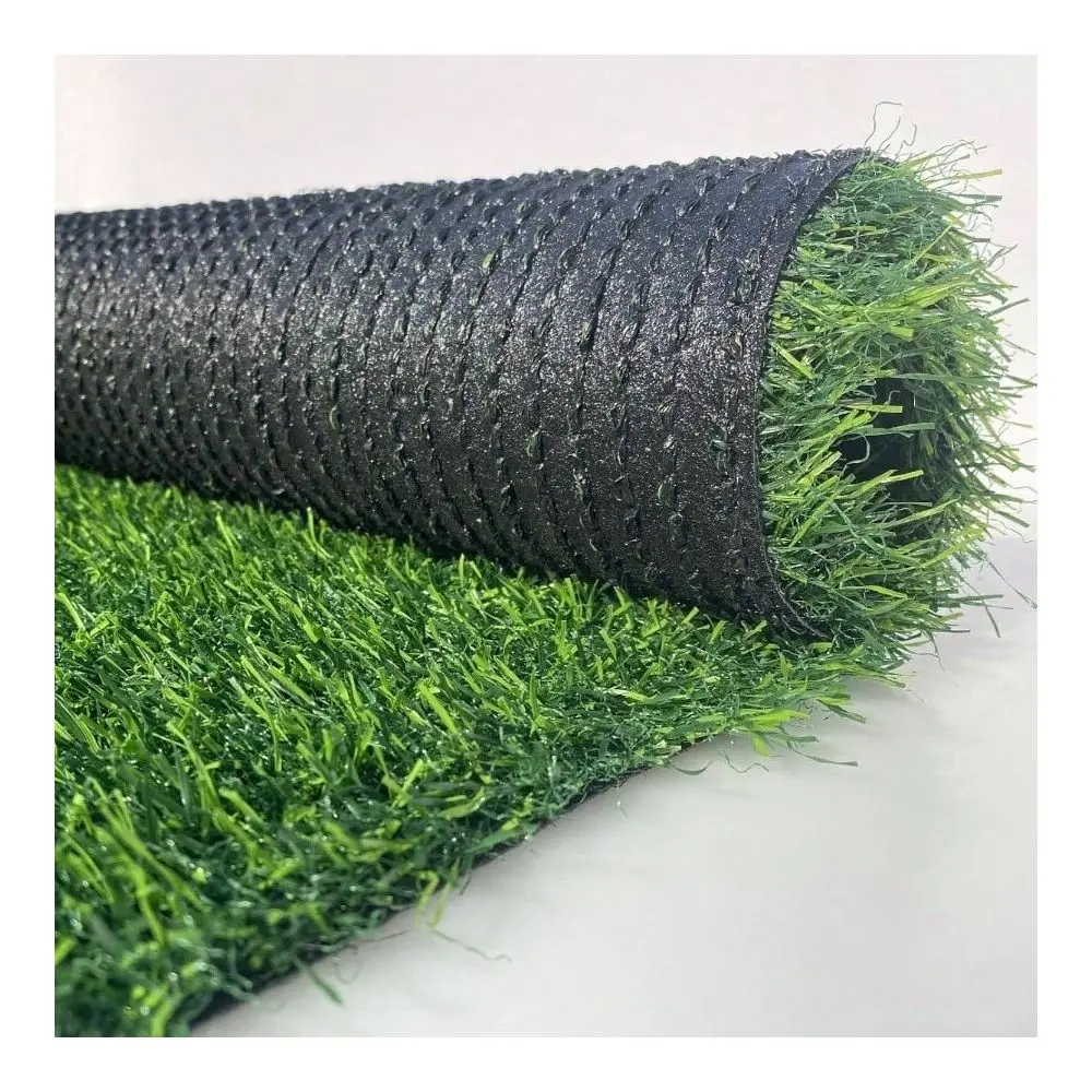 

Grass Rug 4 Ftx 10 Ft, Synthetic Grass Turf Indoor Outdoor Garden Home Decor, 0.8 Inch Pile Height