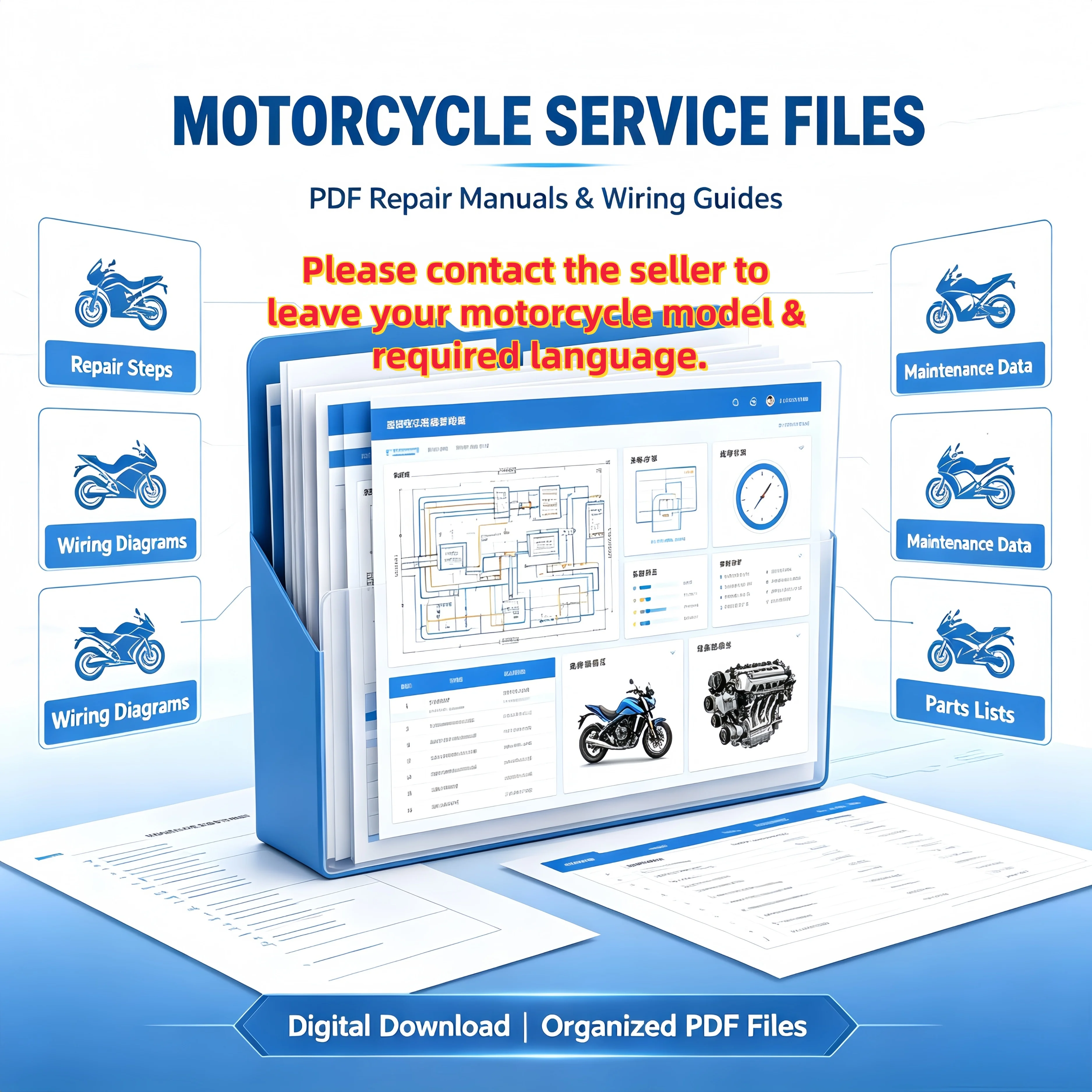 2026 hou! Motorcycle Service Manuals for Hundreds of Models PDF Repair Files, Wiring Diagrams, Maintenance Guides