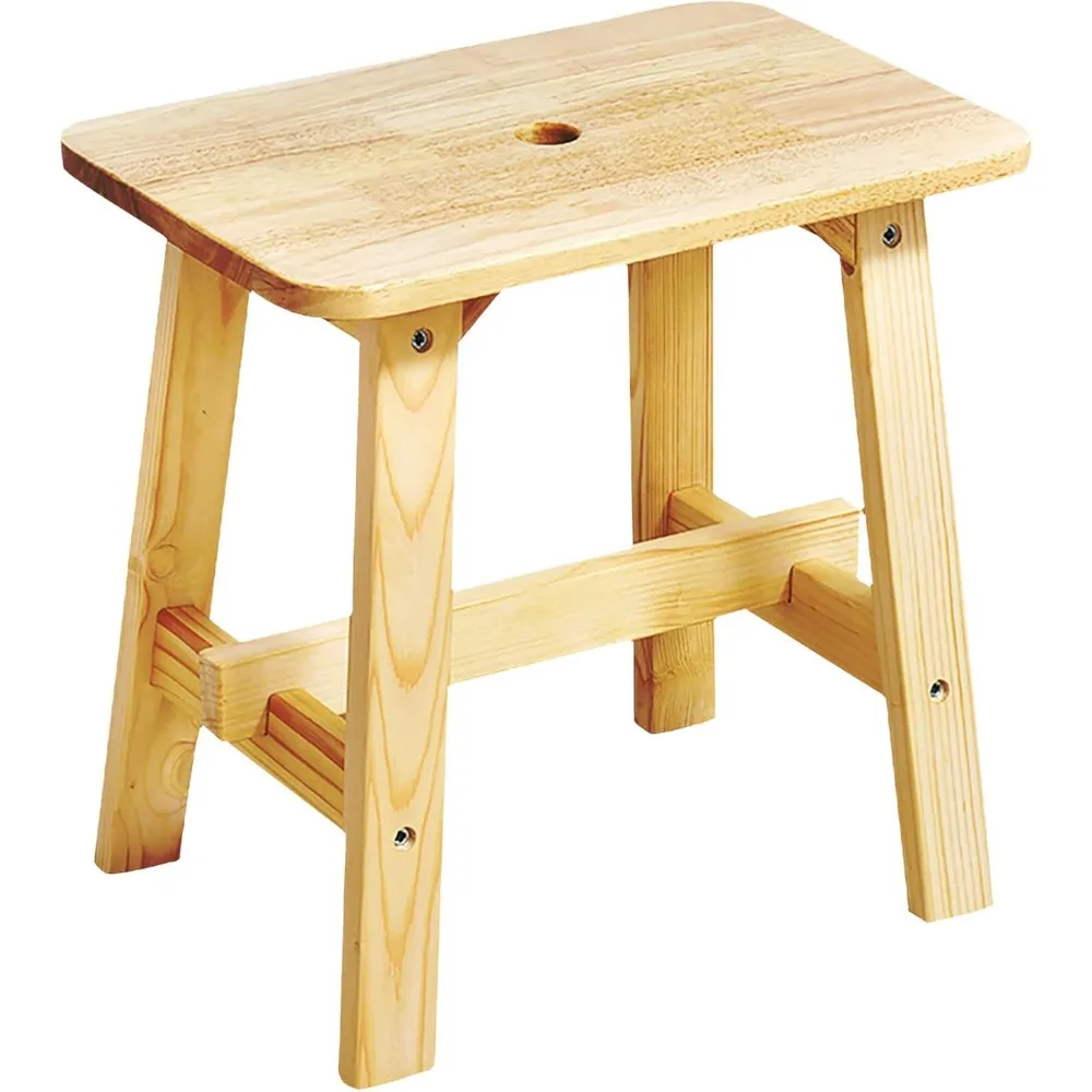 

Small Wooden Stool Rectangle, Vanity Stool Bench Seat