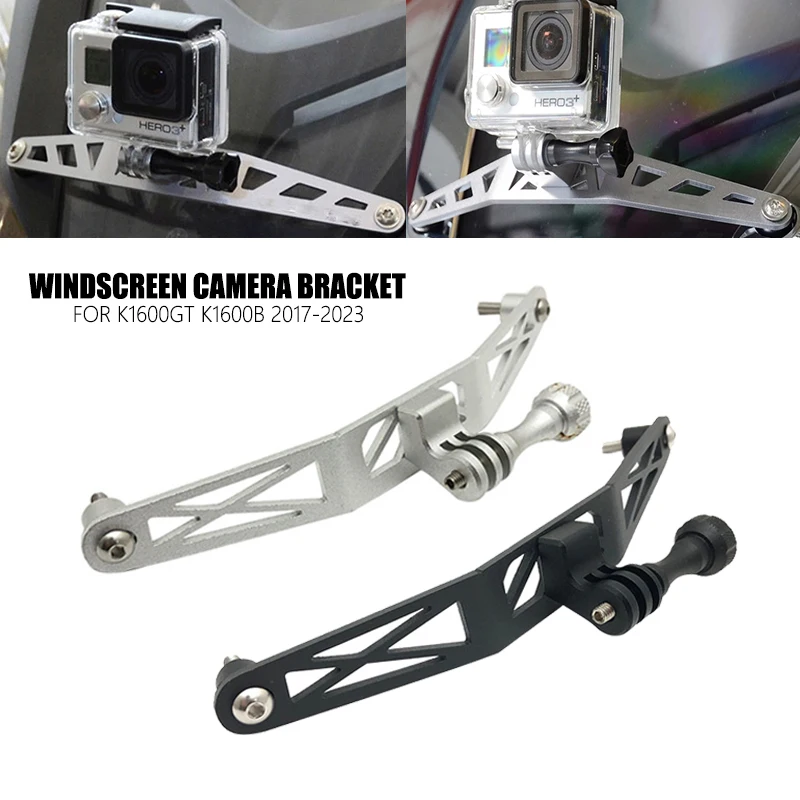 K1600GT Windscreen Recorder holder Stable Safe Camera Bracket For BMW K1600 GT K1600GTL K1600B K 1600 B/GTL 2017-2023 2022 2021