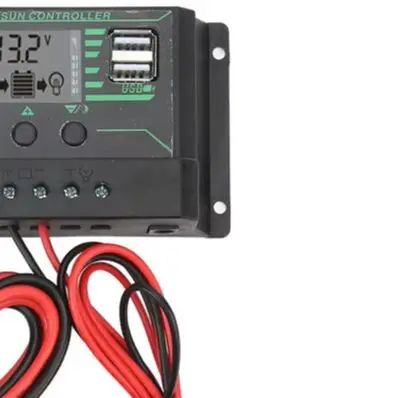 MPPT Solar Charge Controller 10A 30A 60A 100A 12V 24V With LCD Display And USB Output For Outdoor Portable Power System