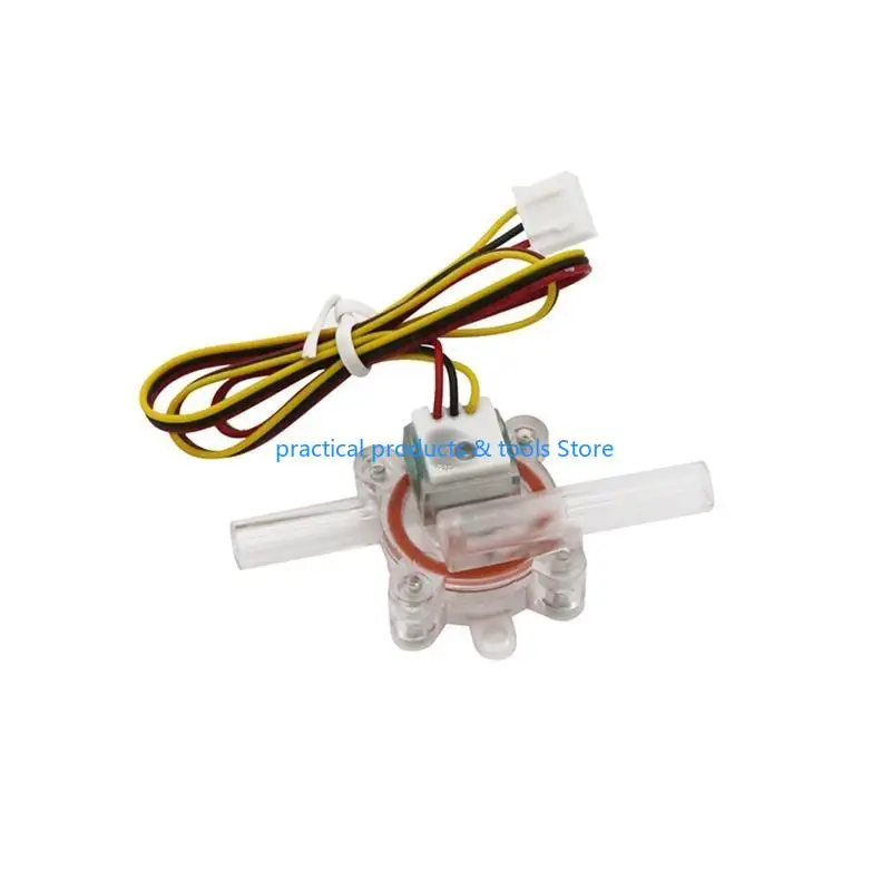 

77JB Hall Type Water Switch Flowmeter Counter Fluid Meter 0.01～0.1 h
