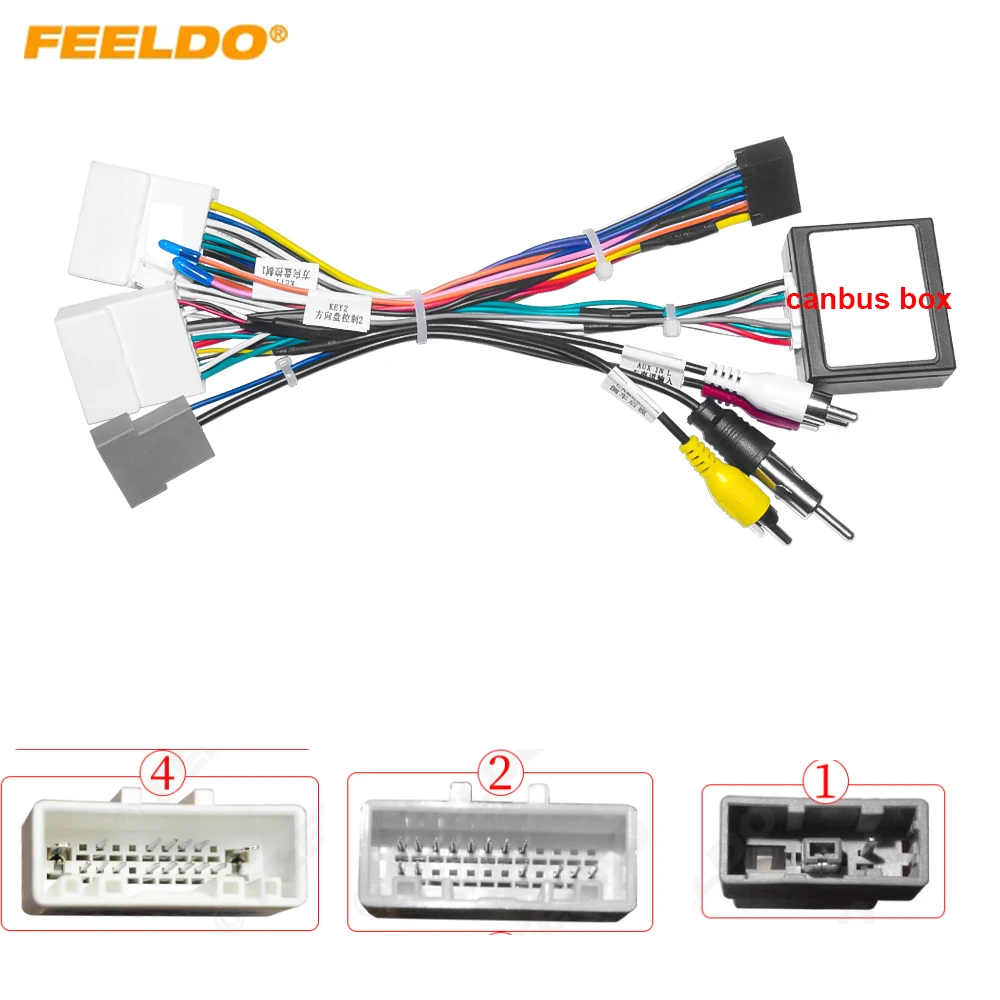 

Адаптер жгута проводов шнура питания Android 16pin для Nissan NP300 Navara Frontier (2014-2016) — Интеграционный кабель автомобиля