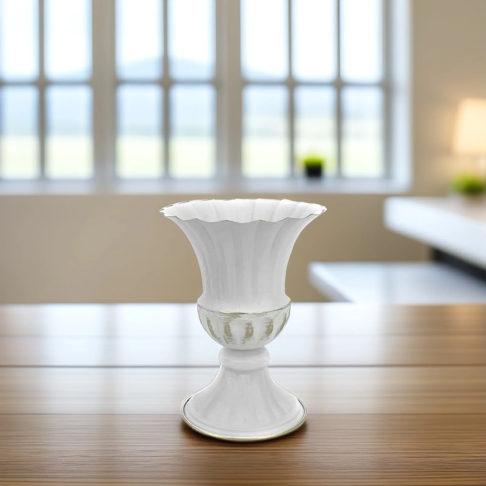 

Rustic Metal Vase Vintage Iron Flowerpot for Tabletop Adornment Durable and Comfortable Touch for Home and Office