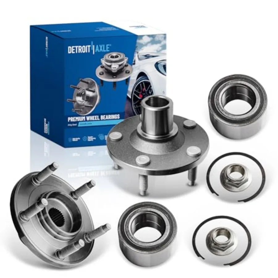 

2 Front Wheel Bearing Hubs for 20012012 Ford Escape Mercury Mariner Mazda Tribute 20022011 Replacement Wheel Bearing and Hub As