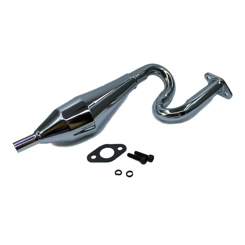 

Metal Exhaust Pipe for 1/5 FS Racing MCD FG CEN REELY Buggy Truggy MT SC Truck Parts