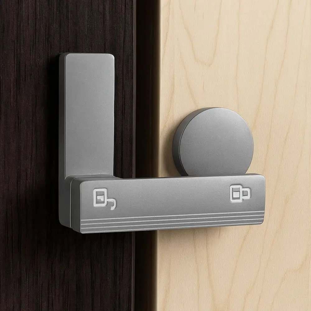 Multipurpose 90 /180 Degree Sliding Door Catch Safety Anti-theft Door Buckle Sturdy Noctilucent Door Bolt Door Toggle Hardware