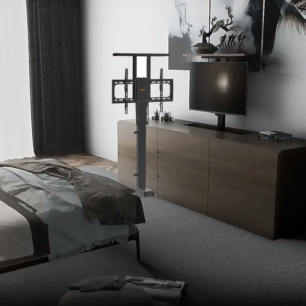 

CHARMOUNT Height Ajustable Electric Smart Modern Rotatable Motorized TV Lift Bracket