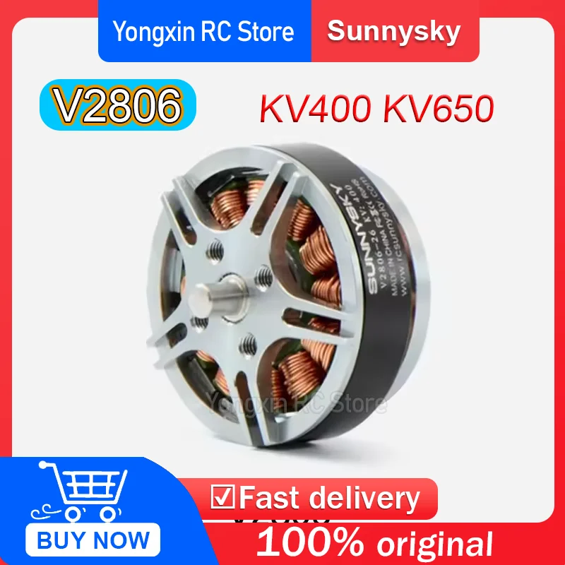 

1 шт. Sunnysky V2806 400кВ/650кВ 4-6S дисковый мотор для радиоуправляемых акробатических самолетов, квадрокоптеров, мультироторных мини-дронов, аксессуары, игрушки