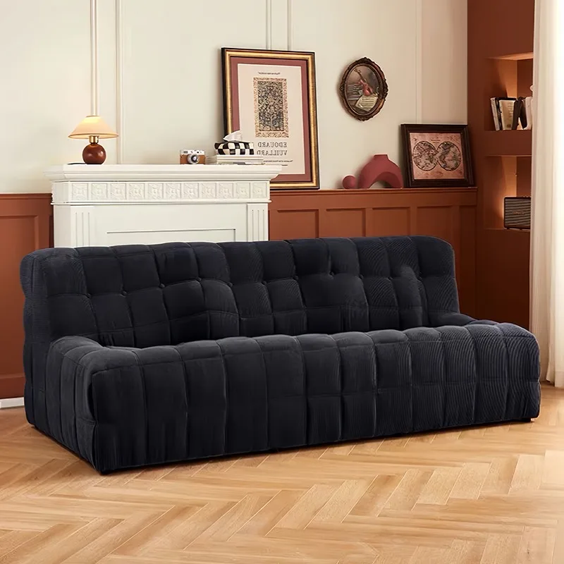 Upholstered Armchair Bed Curved Sofa Individual Adhd Sofas Living Room Furniture Sofa Set Sofabed Live Canape Chairs Pouf Couch