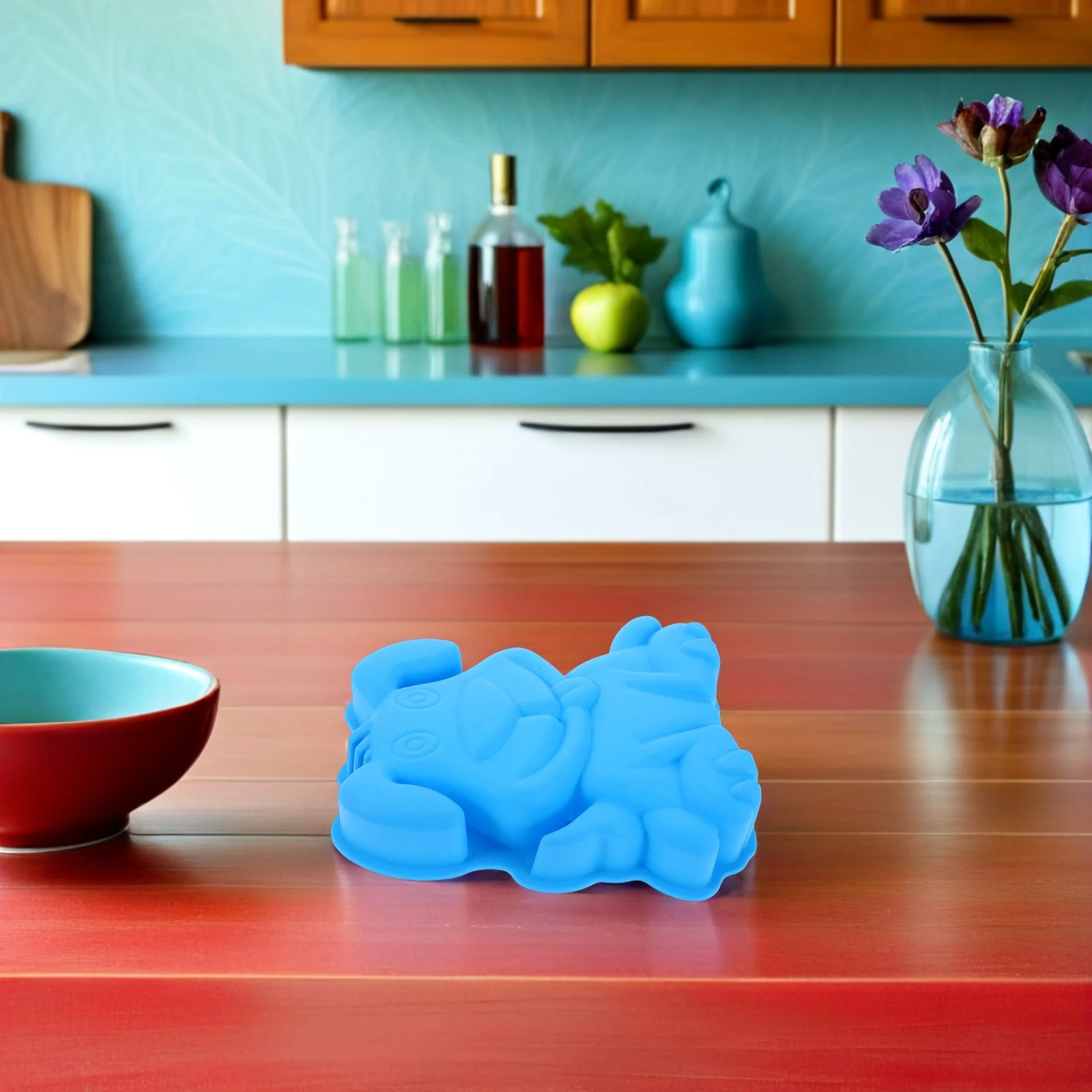 

Silicone Cake Mold Dog Puppy Shape Baking Mold for Baking Dog Treats Pudding Chocolate Cupcake Freezer Silicone Cake Molds