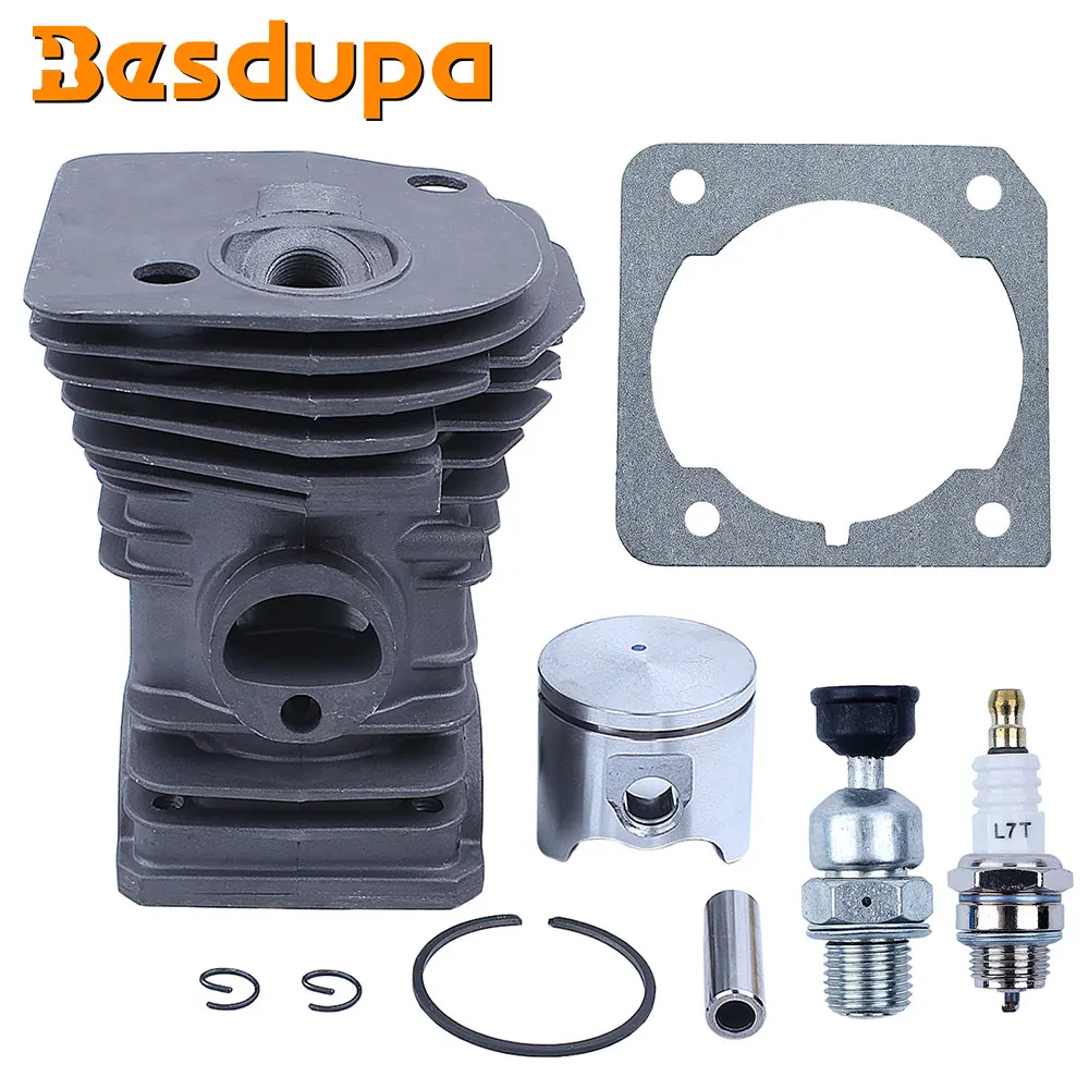 

40MM Nikasil Cylinder Piston Kit For Husqvarna 340 345 E 350EPA Jonsered CS 2141 2145 2150 503 87 00-76 Chainsaw