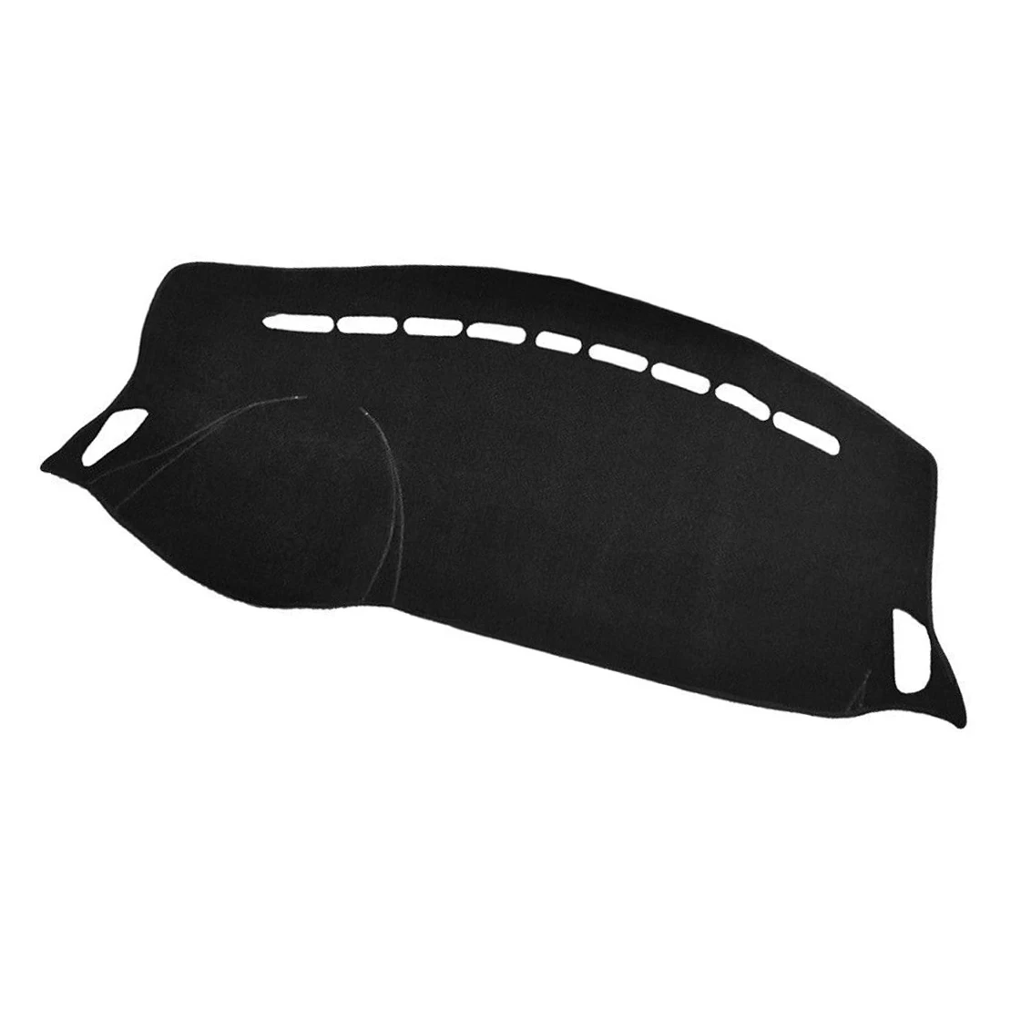 Черный полиэстер, нескользящий коврик для приборной панели, чехол для приборной панели, подходит для MG MG3 Excite CORE Hatchback, 5-дверный, 2018-2022, 2023, с левым рулем