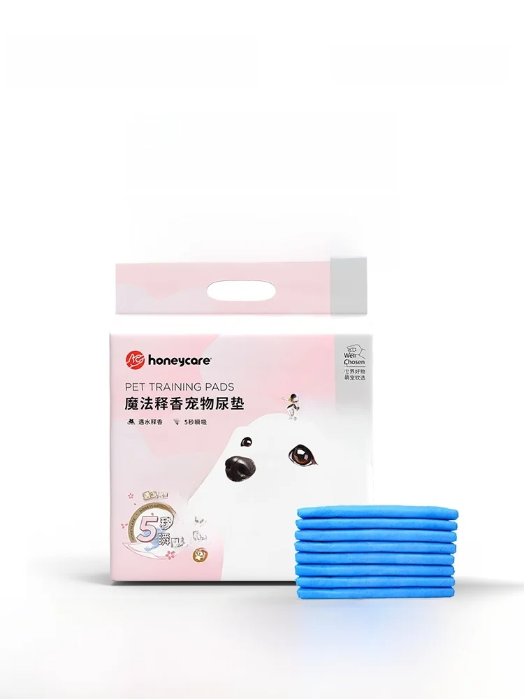 

Honeycare Magic Thickened Absorbent Urinal Pad Disposable Diaper Odor Eliminator Pet Care Dog Training Pad High Molecular...