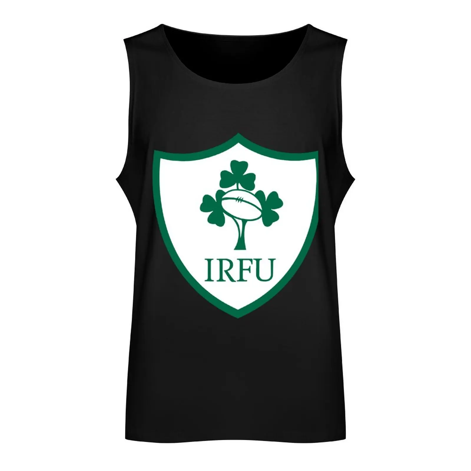 IRELAND IRFU-RUGBY -BADGES Tank Top cute tops sleeveless shirts singlets for men