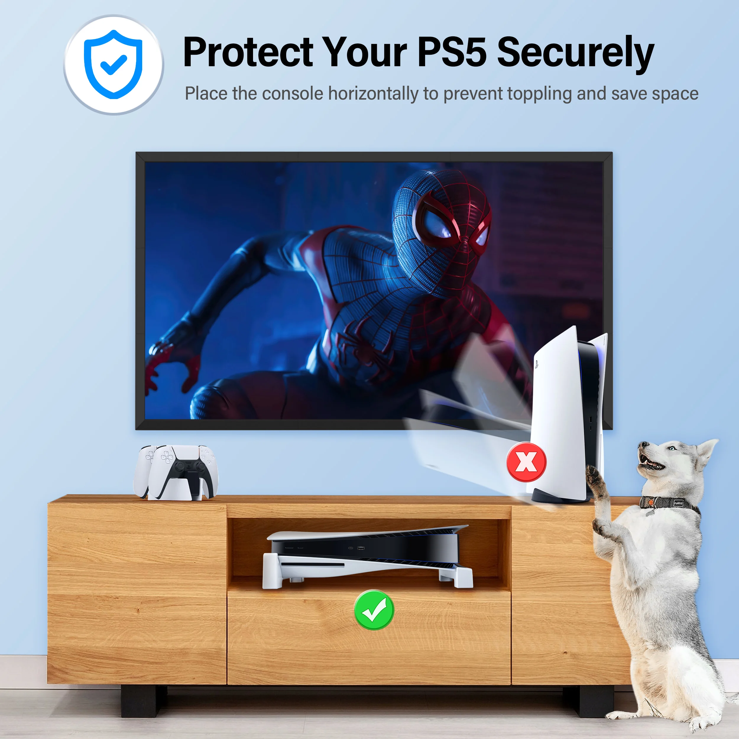 Thumbnail 2 - #68 Latest PS5 Console Stands Offers