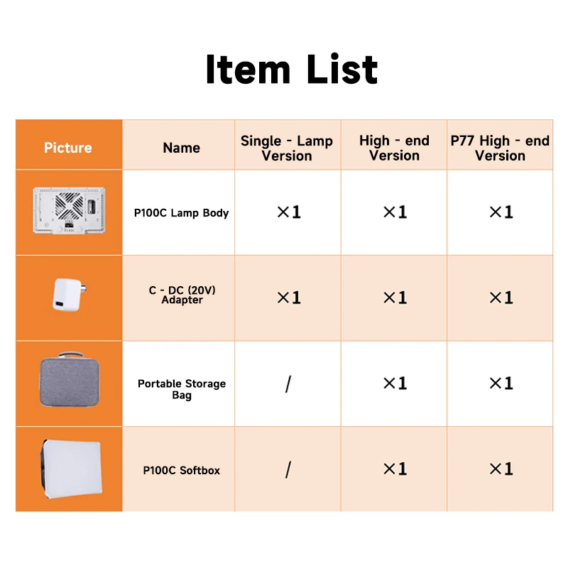 YSKE 100 واط لوحة مسطحة RGB الفيديو الضوئي CRI 96 + إضاءة التصوير الفوتوغرافي مع حقيبة حمل والناشر لإنشاء محتوى الاستوديو