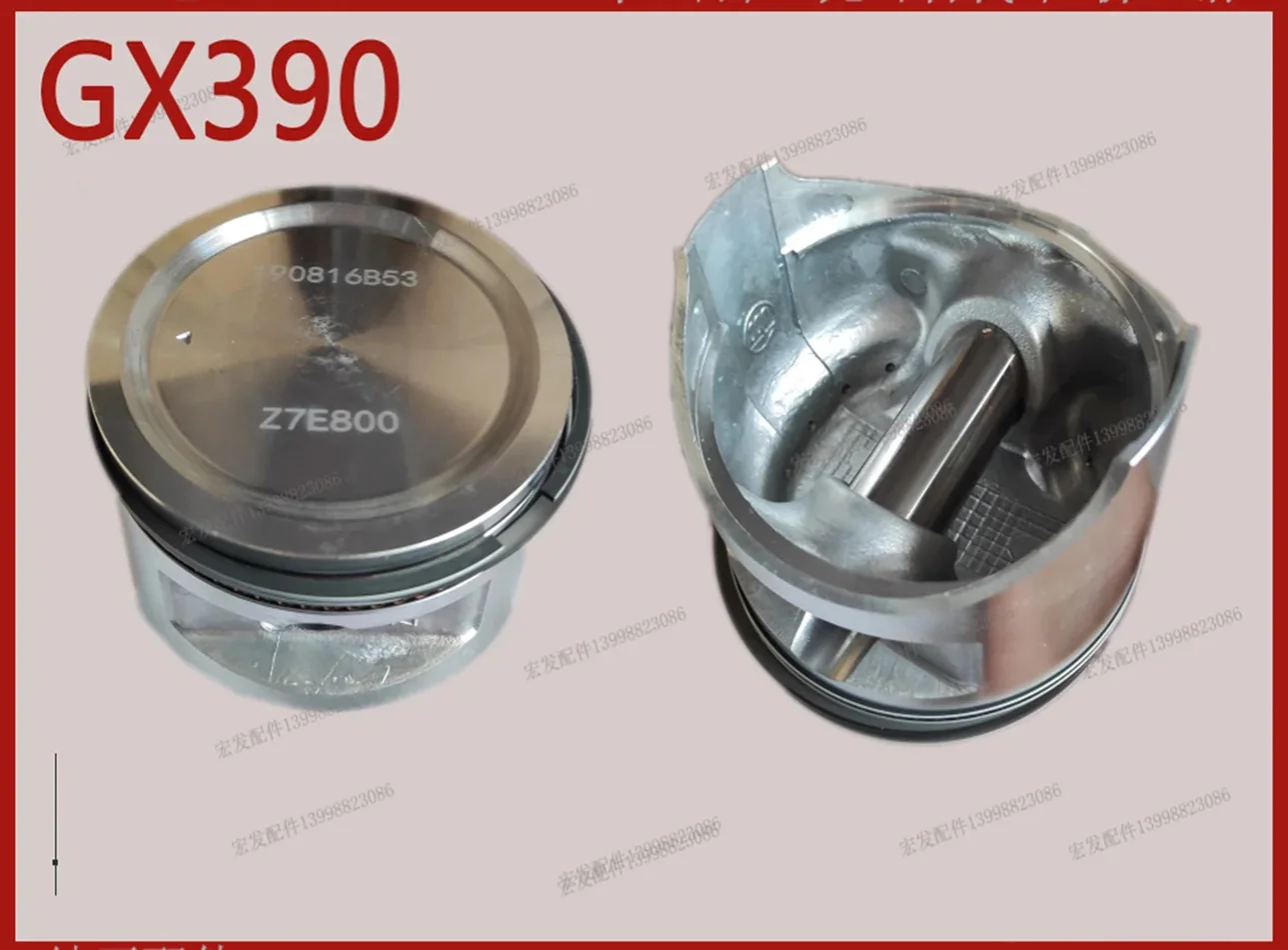 PISTON ASSY FITS GX390 188F EC6500CX EG6500CX ELT6500CX 0613A-Z7E-000 Z7E800 GASOLINE ENGINE PARTS