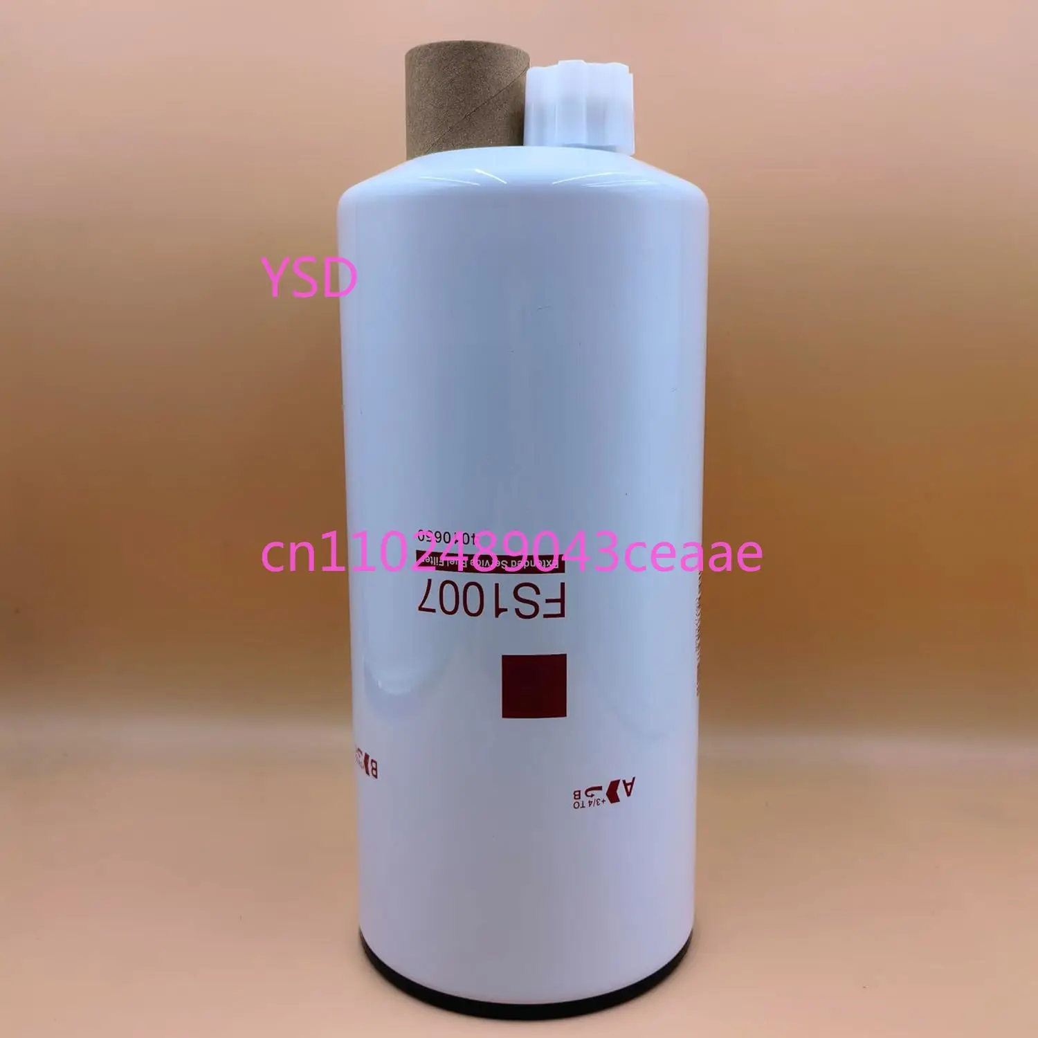 

Сепаратор топлива и воды FS1007, накручиваемый, замена для двигателей Cummins ISX, ISX15, X15, X12, ISX12, ISM11, резьба M85 x 2-7H INT