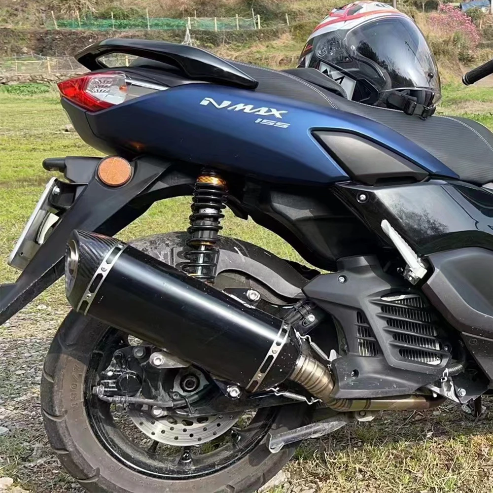 Motorcycle Exhaust Pipe Front of Exhaust Pipe Fits the 51MM Muffler For NMAX 155 NMAX155 NMAX 125 NMAX125 N MAX155