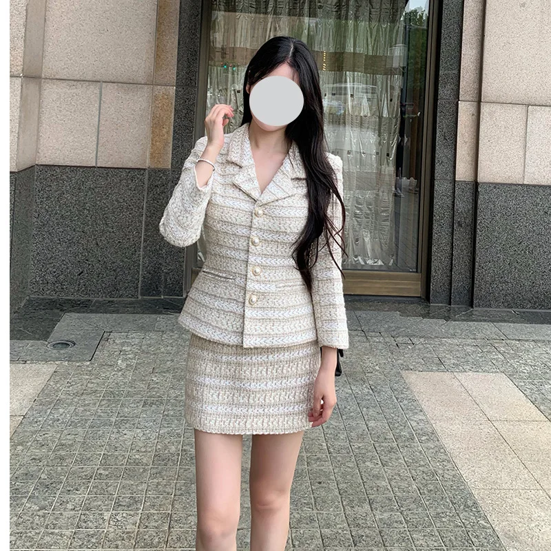 

New Design Sensation Short Coat for Women Elegant Lady Style Skirt Bodycon Versatile Fashionable Autumn Collection