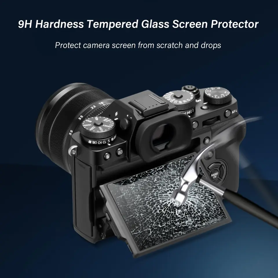 2 Piezas Protector de Pantalla para Sony A7II A7III A7IV A7C2 A7CR A7RII A7RIII A7RIV A9 A9II A6700 A6600 A6500 ZV1 ZV1II Vidrio Templado 4