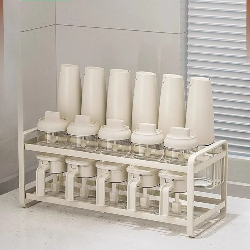

Kitchen salt seasoning tank storage box, seasoning rack household
