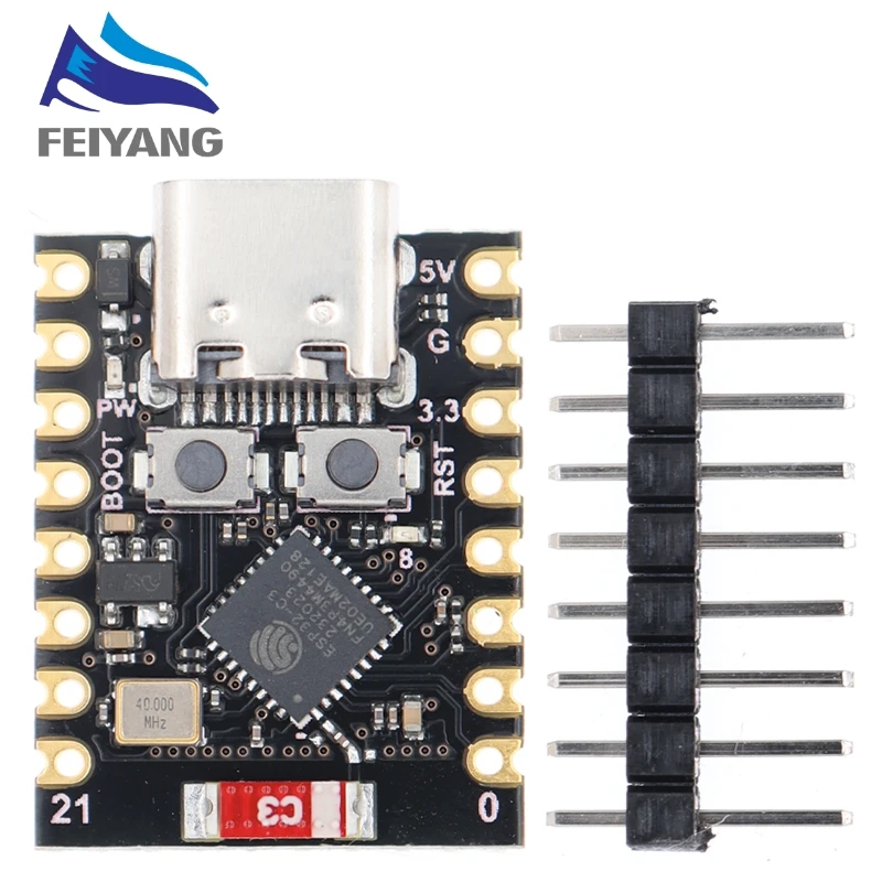 SAMIROB ESP32-C3 ESP32-S3 ESP32-H2 ESP32-C6 Development Board ESP32 C3 SuperMini WiFi Bluetooth ESP32C3 Expansion board