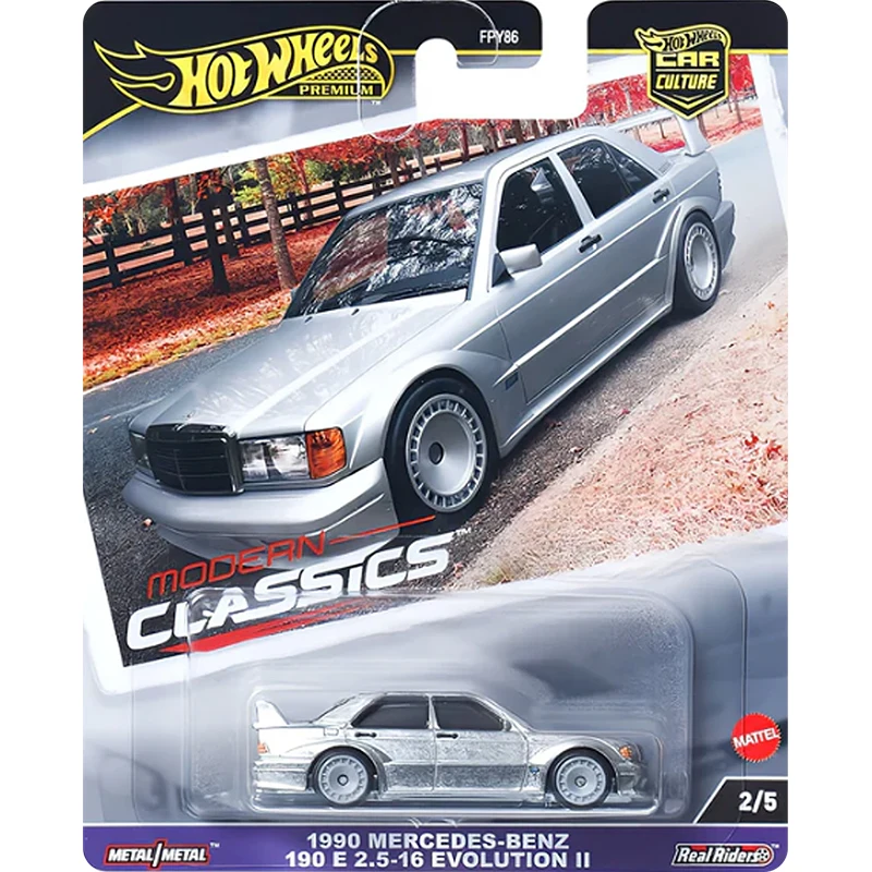 Hot Wheels Premium Car Culture Premium Classici moderni Nissan Skyline Pandem Subaru Forester STI Benz 190E 1/64 Modello giocattolo FPY86