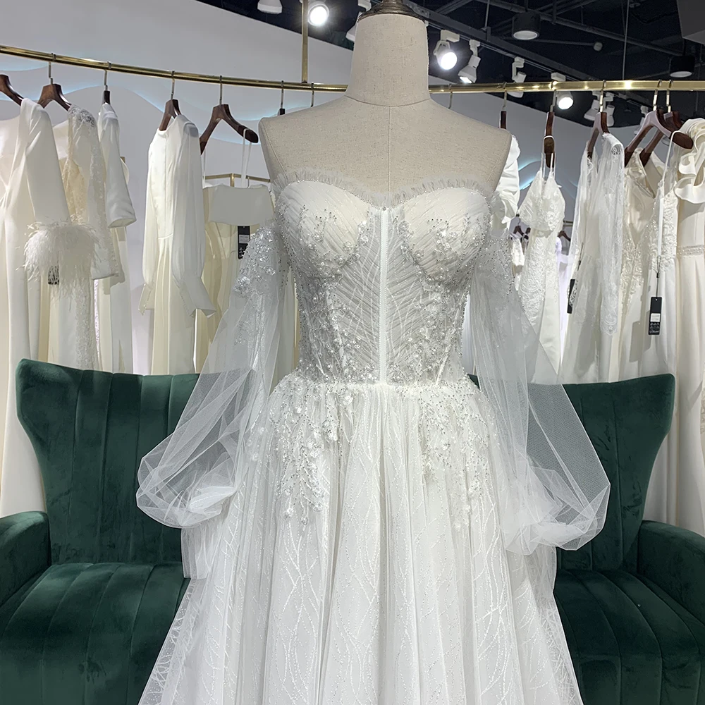 Luxus Scoop A-linie Organza Hochzeit Kleid Rock Angepasst Backless Und Zipper Braut Kleid Für Hochzeit vestidos novias boda