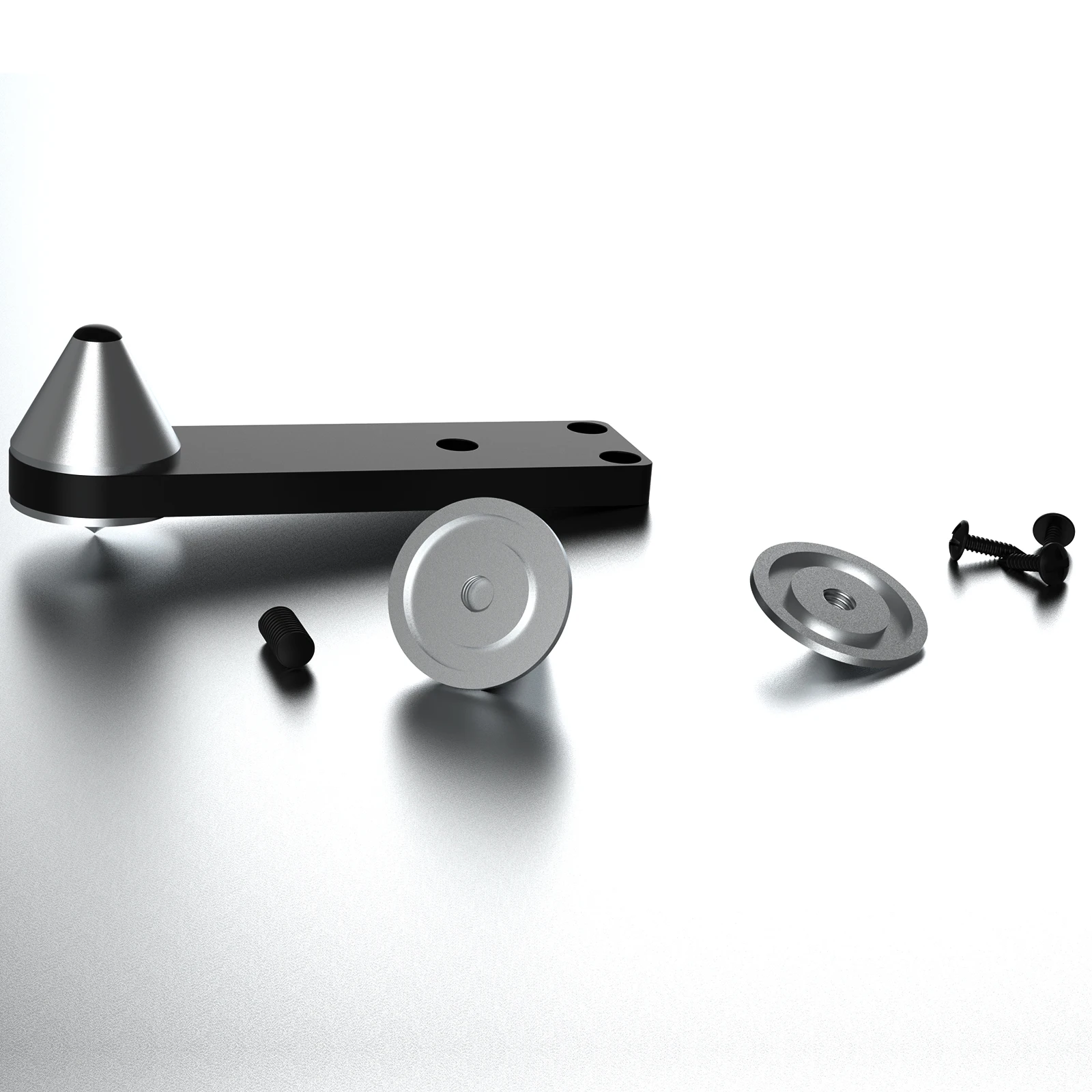 Stoßdämpfer Subwofer Stoßfest Spike Preffair 4PCS SP1500S Lautsprecher Spike Halterung Boden Lautsprecher Füße Kombiniert Typ